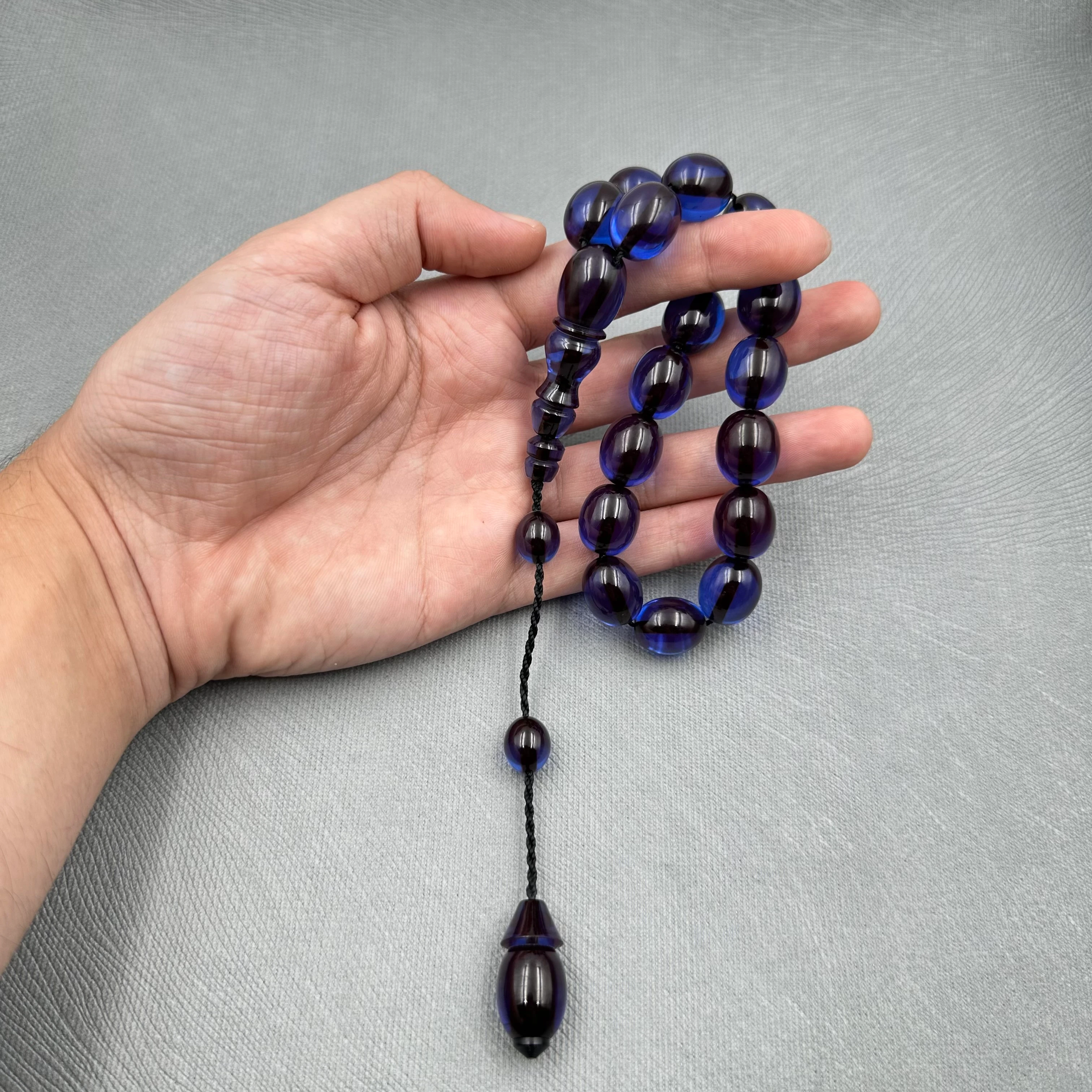 Sistemli Lacivert Renk Maskot Efe Tespih